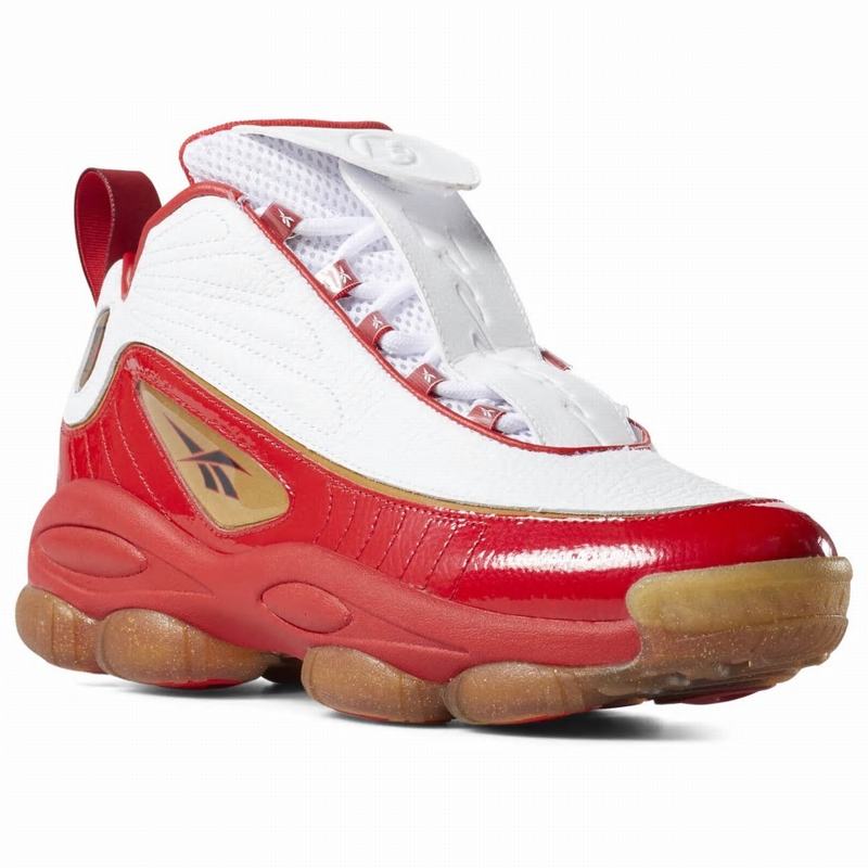 Reebok Iverson Legacy Basketbalove Tenisky Panske - Červené/Biele ZO1535KD